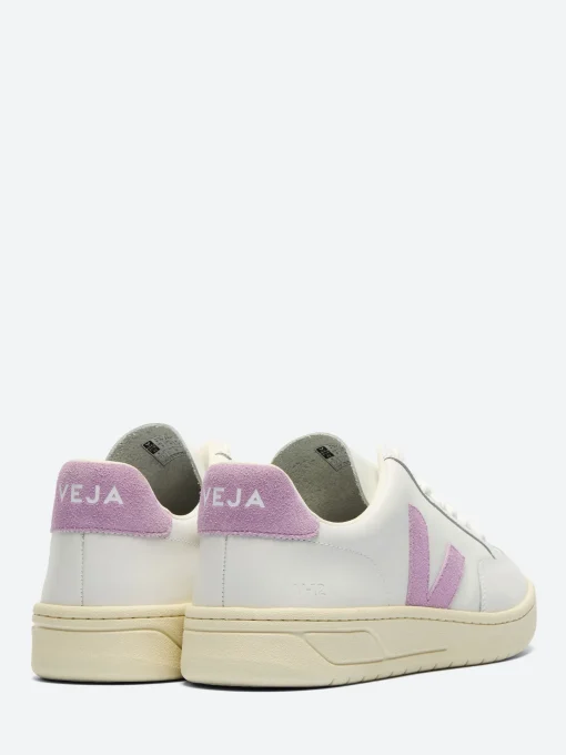 Best - V-12 O.T. Leather in Extra White and Orchid Women Mary Janes | Ballet Flats