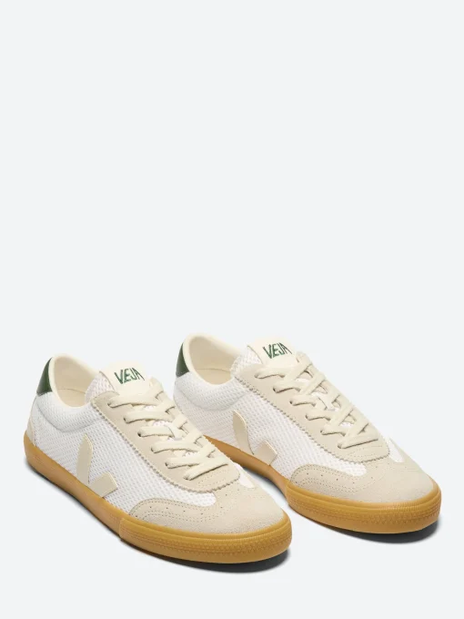 Online - Volley Airmesh in Lunar, Pierre and Cyprus Women Mary Janes | Ballet Flats