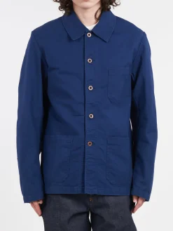 Clearance - 5C Short Workwear Jacket in Navy Outerwear