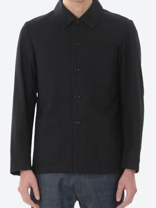 Discount - 5C Short Workwear Jacket in Black Outerwear