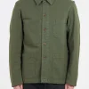 Clearance - 5C Short Workwear Jacket in Jade Outerwear