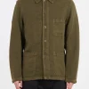 Outlet - 5C Short Workwear Jacket in Linen Outerwear
