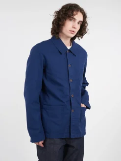 Clearance - 5C Short Workwear Jacket in Navy Outerwear