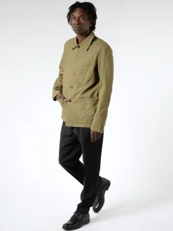Online - 5C Short Workwear Jacket in Olive Outerwear