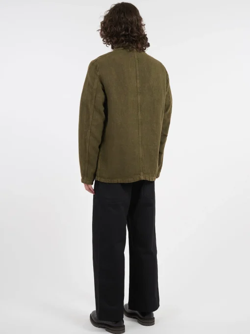 Outlet - 5C Short Workwear Jacket in Linen Outerwear