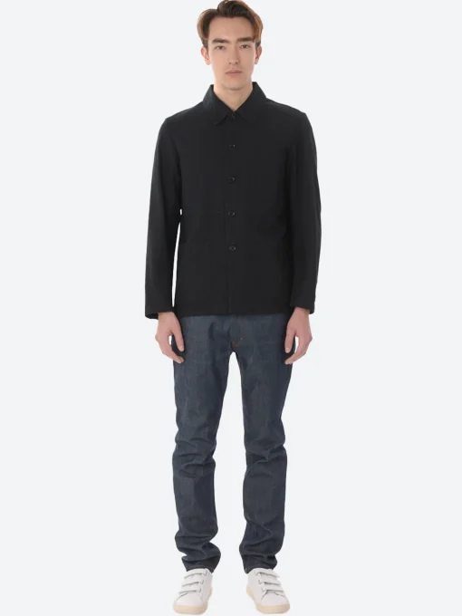 Discount - 5C Short Workwear Jacket in Black Outerwear