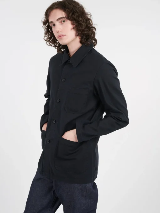 Fashion - Men's No. 4 Workwear Jacket in Black Outerwear