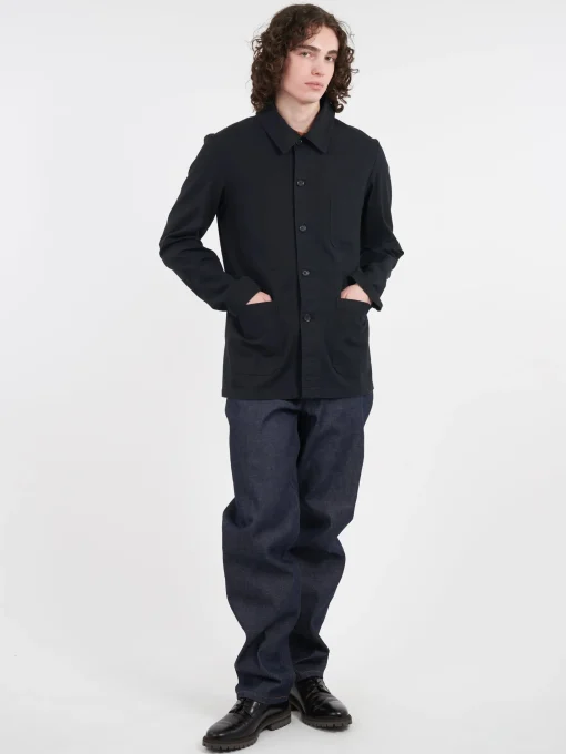Fashion - Men's No. 4 Workwear Jacket in Black Outerwear