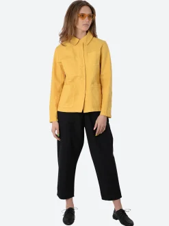 New - No. 4 Workwear Jacket in Pineapple Women Outerwear