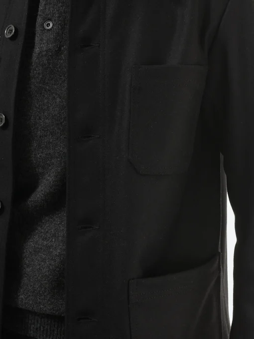 New - No. 4 Workwear Jacket in Wool Melton Outerwear