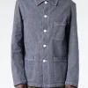 Online - 5W Workwear Jacket in Washed Denim Outerwear