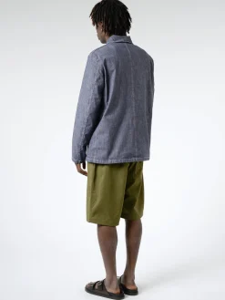Online - 5W Workwear Jacket in Washed Denim Outerwear