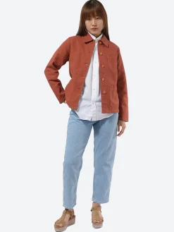 Outlet - Women's No. 4 Workwear Jacket in Quince Women Overalls & Jumpsuits | Outerwear