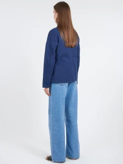 Outlet - Women's No. 4 Workwear Jacket in Navy Women Overalls & Jumpsuits | Outerwear