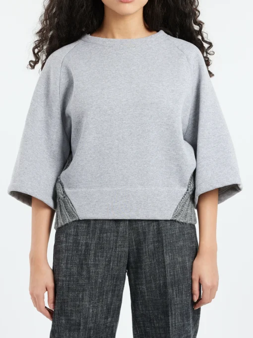 Discount Viriginia Bizzi - VY7008 Top in Grey Women Tops & Blouses | Knitwear