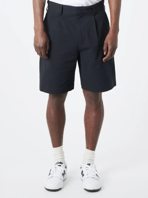 Online - Linton Pleat Short in Seersucker Shorts