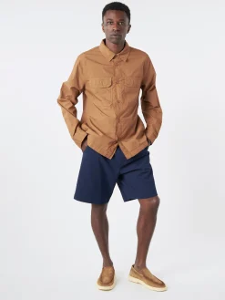 Fashion - Linton Pleat Short in Seersucker Shorts