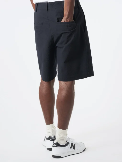 Online - Linton Pleat Short in Seersucker Shorts