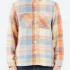 Best - Whiting Overshirt in Blue and Orange Pike Check Outerwear