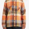 Sale - Whiting Overshirt in Orange Multi Outerwear