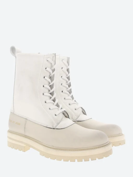 Discount Woman by - Technical Boot in Dirty White Women Boots