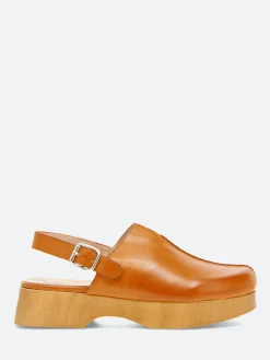 Discount - B-8051 Clog in Cuero Pergamena Women Shoes | Overalls & Jumpsuits