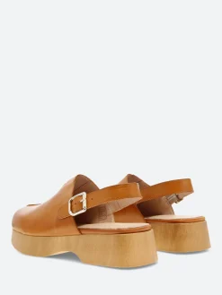 Discount - B-8051 Clog in Cuero Pergamena Women Shoes | Overalls & Jumpsuits