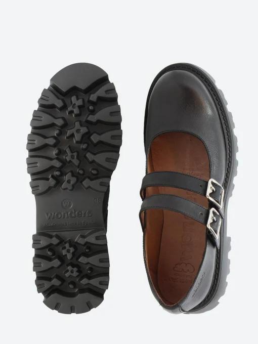 Clearance - C-7501 Leonor Mary Janes in Black Bulut Women Shoes | Overalls & Jumpsuits