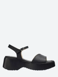 Hot - D-9707 Platform Sandal in Black Wild Women Overalls & Jumpsuits | Sandals