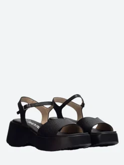 Hot - D-9707 Platform Sandal in Black Wild Women Overalls & Jumpsuits | Sandals