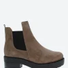 Clearance - E-6101 Chelsea Boot in Taupe Women Overalls & Jumpsuits | Heels