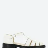 Discount - Fisherman Sandal in Off White Wild Women Sandals