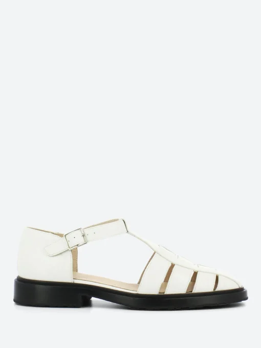 Discount - Fisherman Sandal in Off White Wild Women Sandals