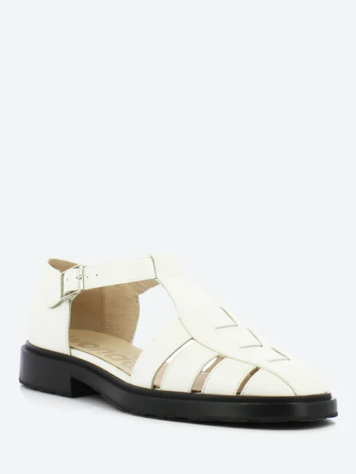 Discount - Fisherman Sandal in Off White Wild Women Sandals