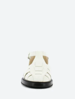 Discount - Fisherman Sandal in Off White Wild Women Sandals