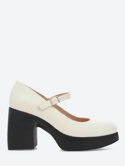 Fashion - H-4926 Mary Jane in Off White Iseo Women Shoes | Mary Janes