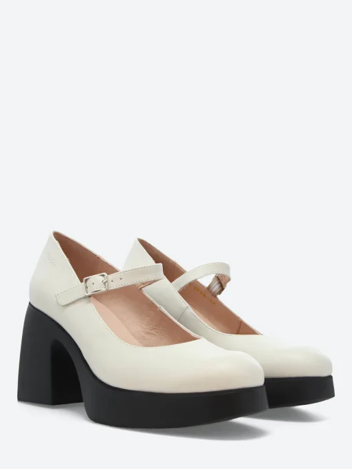 Fashion - H-4926 Mary Jane in Off White Iseo Women Shoes | Mary Janes