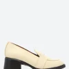 Best - Heel Loafer in Cream Wild Women Shoes | Loafers