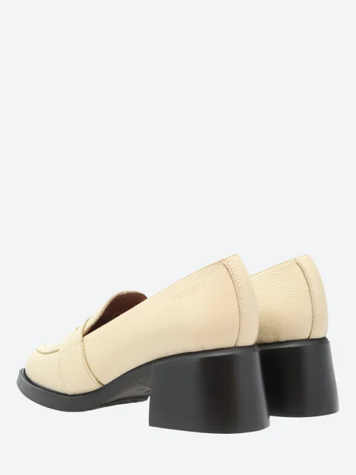 Best - Heel Loafer in Cream Wild Women Shoes | Loafers