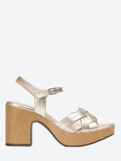 Clearance - Palm Sandal in Platino Glow Women Overalls & Jumpsuits | Sandals