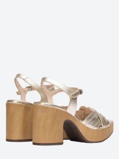 Clearance - Palm Sandal in Platino Glow Women Overalls & Jumpsuits | Sandals