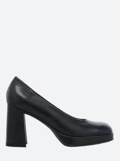 Online - Square Toe Platform Heel in Black Bora Women Shoes | Overalls & Jumpsuits