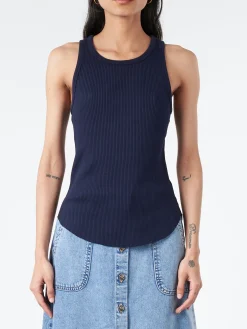 Outlet - Arynn Tank in New Navy Women Tops & Blouses | Overalls & Jumpsuits