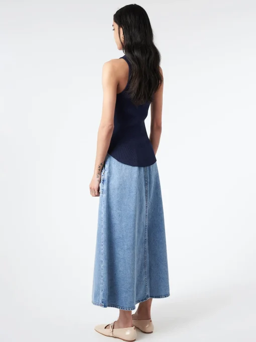 Outlet - Arynn Tank in New Navy Women Tops & Blouses | Overalls & Jumpsuits