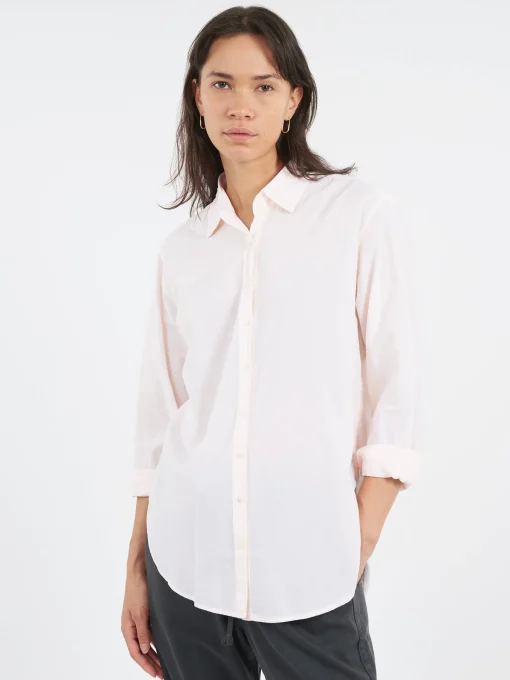 Best - Beau Shirt in Cream Peach Women Tops & Blouses | Button-Ups