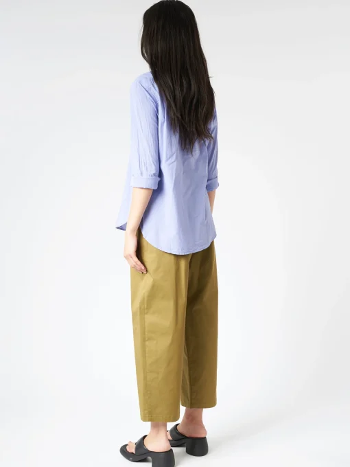 Clearance - Beau Shirt in Dark Periwinkle Women Tops & Blouses | Overalls & Jumpsuits