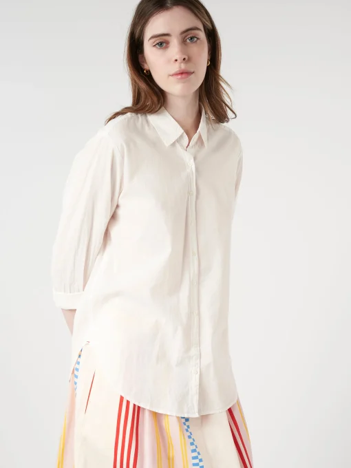 Fashion - Beau Shirt in Kiss Kiss (Pale Pink) Women Tops & Blouses | Overalls & Jumpsuits