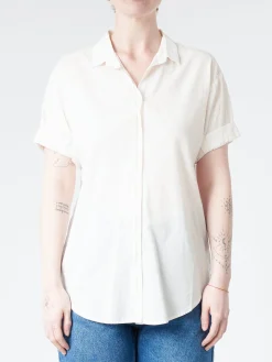 Fashion - Channing Shirt in Kiss Kiss (Light Yellow) Women Tops & Blouses | Button-Ups
