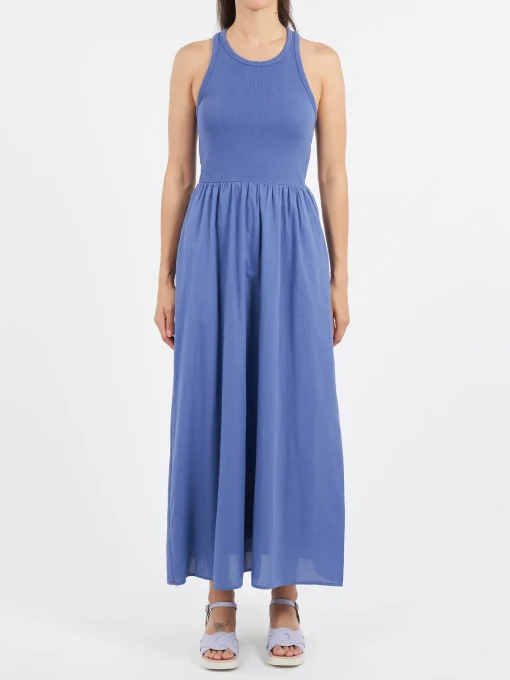 Discount - Flynn Dress in Marine Blue Women Dresses
