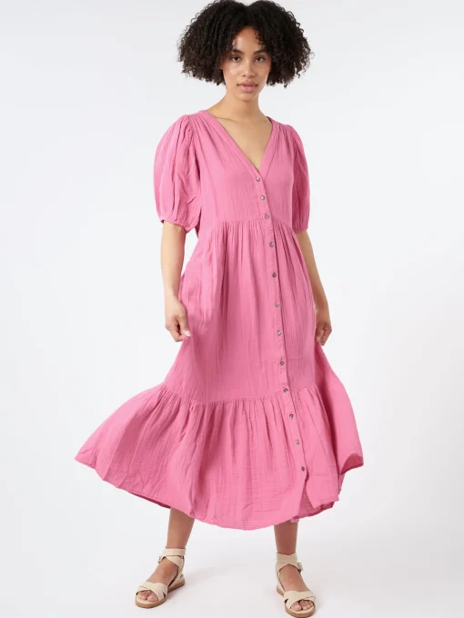 Hot - Lennox Dress in Rose Lake Women Overalls & Jumpsuits | Dresses